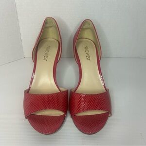 Nine West Pink Heeled Shoes with Classic Elegance